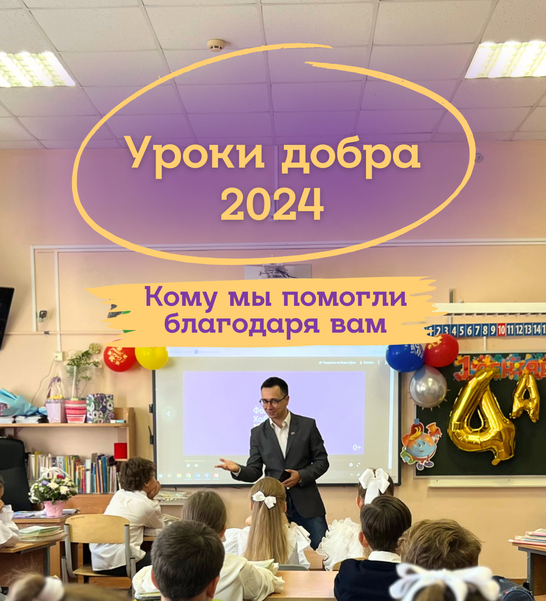 Отчет по итогам акции «Уроки добра – 2024»